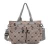 Minimalist Womens Tote Bag With Corduroy Material For Daily Commuting And Fashion Style