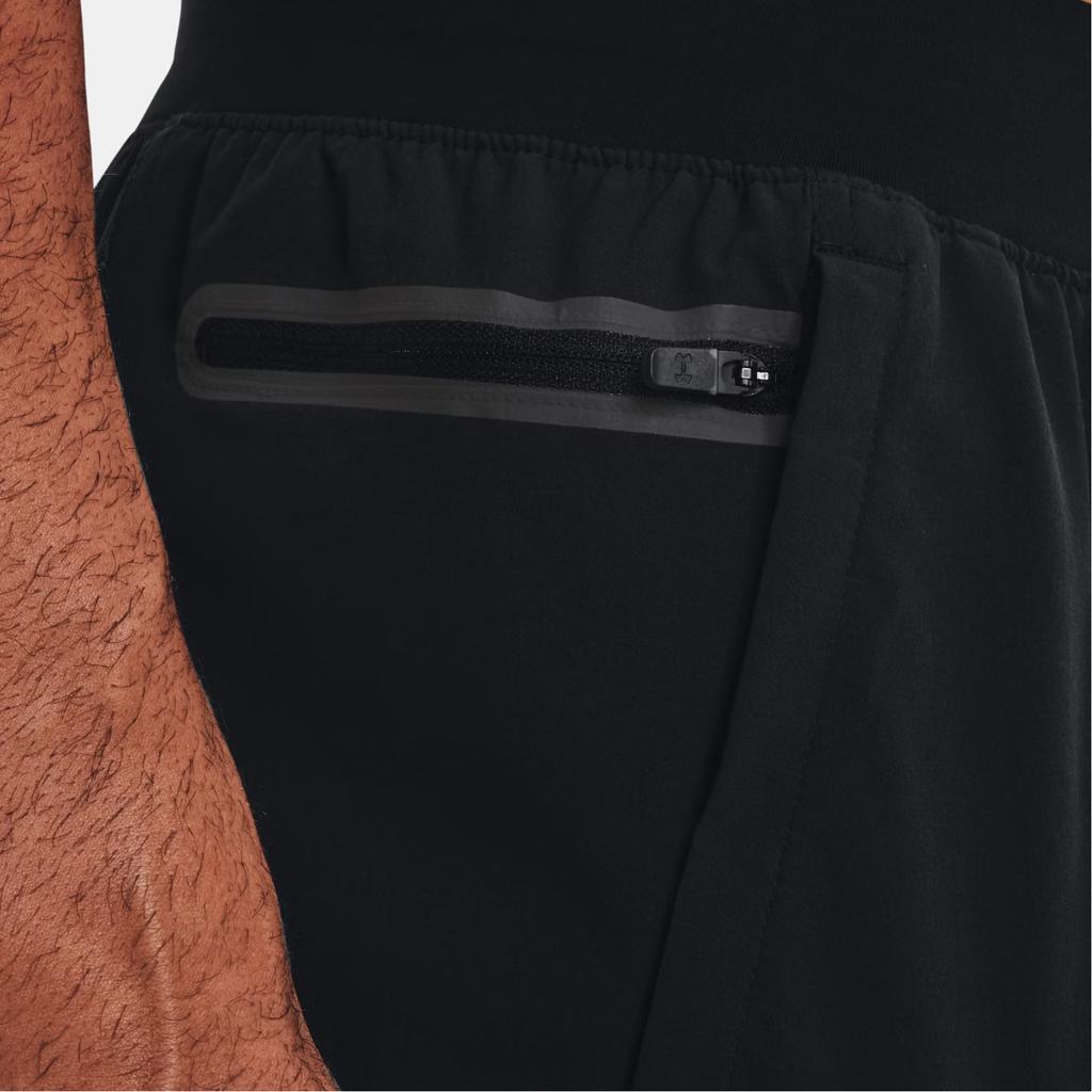 Under Armour Project Rock Casual Sports Joggers Men Bottoms Black 1367077-001