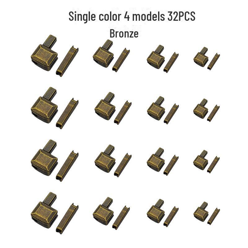 Metal Zipper Repair Kit with Dual-Opening Plug Accessories