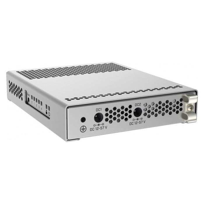 Commutateur - MikroTik - CRS305-1G-4S+IN - 4 Ports SFP+ 10 Gbit - 1 Port Ethernet 1 Gbit - Compact Et Silencieux