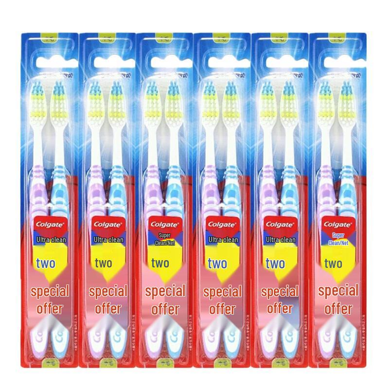 

Colgate Super Clean Medium Bristle Toothbrushes (12 Count)