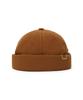 Eondeokeonteulolseutyudio Brimless Cap Half Moon / Washed Ox Nylon / Red Brown