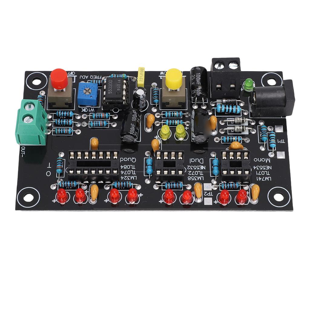 Operationsverstärker Testmodulplatine OPV Tester Hoch Niedrig Geschwindigkeit Differenziell für Einzelchip Dual Quad Kanal Elektronik Experimente