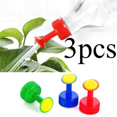 3 Stück Gartenpflanzen Bewässerung Sprinkler Flaschenverschluss Düse DIY Mini Bewässerungskopf für Innen Außen Haushalts Bewässerungsgerät