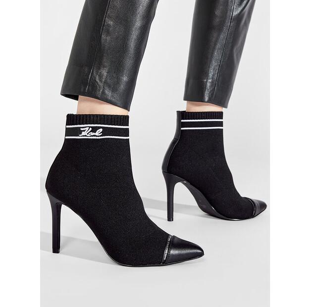 Ботильоны KARL LAGERFELD KL31352, черные