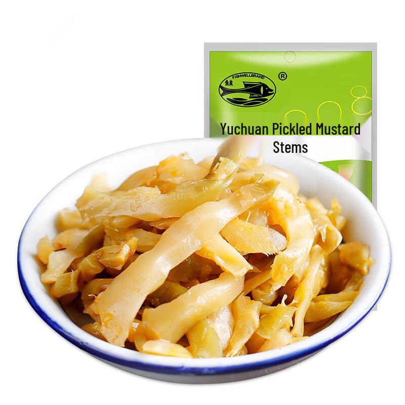 Yu Quan Pickled Mustard Tuber 70g (15-Pack)