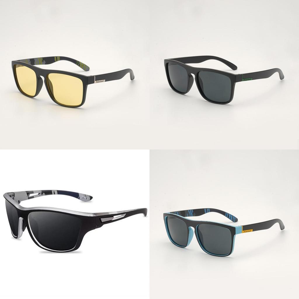 Gafas de Sol Deportivas para Hombre Uv400 Polarizadas Con Lentes de PC Para Viajes y Fiestas