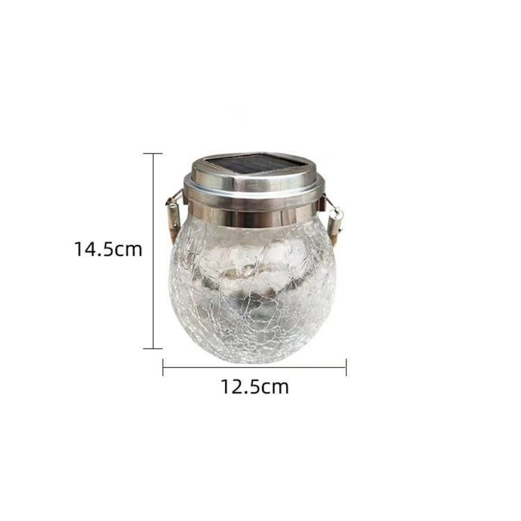 Solar Lantern, 2 Pack Outdoor Lanterns with 30 LED Waterproof Garden Decor Patio Solar Lights Outdoor Decorative Backyard Outdoor Hanging, Warm Light