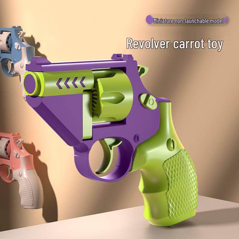 Mini 1911 Radish Gravity Toy Gun - Children's Stress Relief Pistol