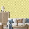 Checkerboard Yellow Wallpaper for Living Room and Bedroom 50x1000