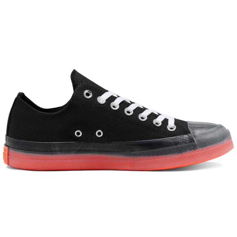 Converse All Star CX Chuck Taylor Ox Comfortable Trendy Low-top Canvas Shoes Unisex Black Orange