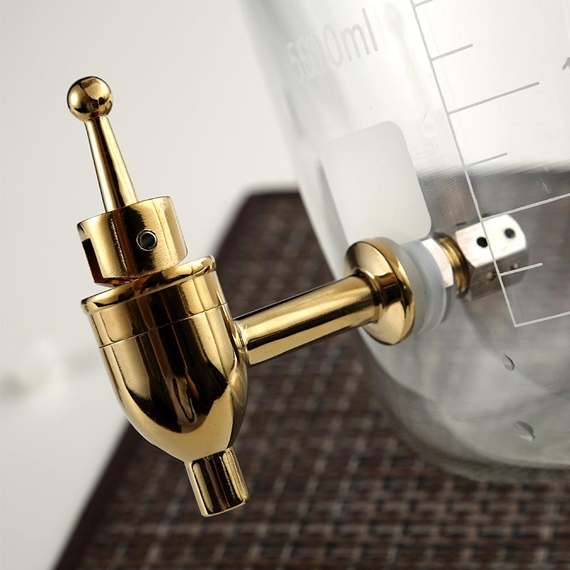 304 Stainless Steel Alcohol Infusion Faucet for Bottles, Barrels, Cans, Jars, and Pots.