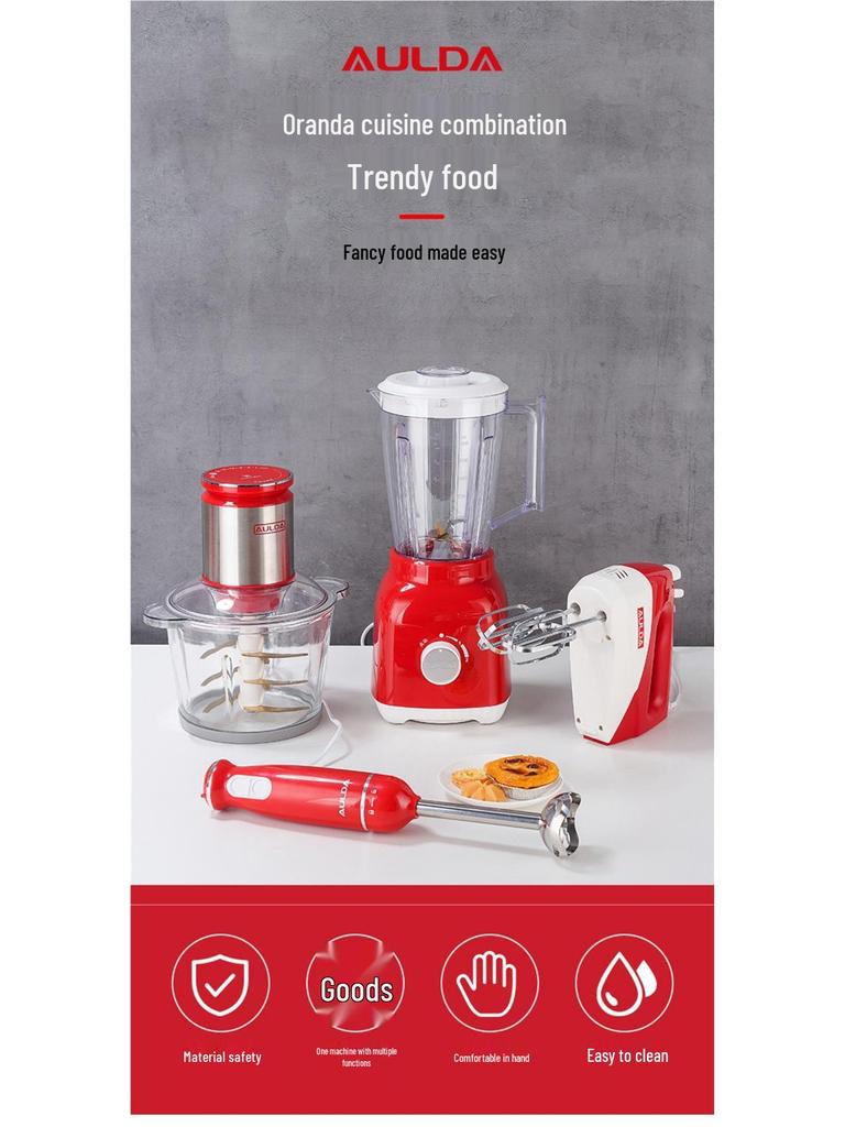 Aolanda Blender elektryczny o dużej mocy i sokowirówka: Jedzenie dla niemowląt, Ubijak do jajek, Maszynka do płynnego jedzenia dla osób starszych