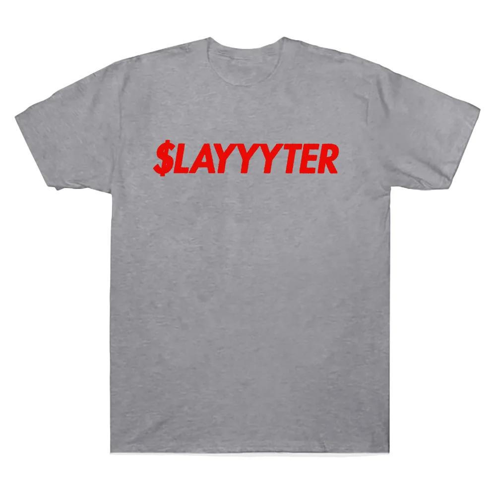 Slayyyter Worst Girl in America Grafik T-Shirt Vintage Gothic AltPop Unisex Oversized Rundhals Baumwolle Kurzarm T-Shirts