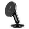 Car Mount - Baseus - Magnetic 360° - Metal Finish - Black - 3M Mounting