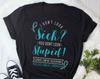 Ehlers-Danlos Syndrome Shirt, , , Invisible Chronic Illness Pain T-shirt Gift, EDS Ribbon, Awareness, Spoonie Tee Spoon Theory, Sick