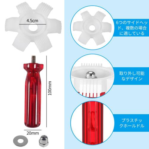 Nalaina Air Conditioner Fin Cleaning Brush, Set of 4, Condenser Fin Cleaner, Cleaning Tool for Air Conditioners, Multi-Function, Popular for Home and