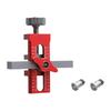 Aluminum Alloys Adjustable Length Cabinet Door Positioner Mounting Jig Locator for Consistent Level Line Installation