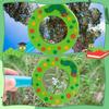Kaisibum Children's Magnifying Glass Outdoor Wooden Magnifier Children's Cartoon Caterpillar Hand Magnifier for Home School Outdoor Garden Tool