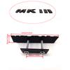 3D Black MKIII MK3 Rear Car Emblem and Rear Truck Chrome Red Badge Car Sticker for Volkswagen VW Golf Jetta MK3