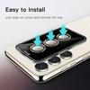 1Set Tempered Glass Lens Protect Film For Samsung Galaxy A17 A07 A16 A06 A15 A05 A56 A36 A35 A26 A25 A55 Anti-scratch Camera Cap