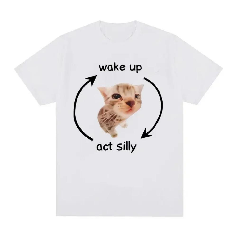 Humorous Animal Meme T-Shirt Collection Art Parody Whimsical Animal Graphic Tees With Internet Culture Inspired Designs