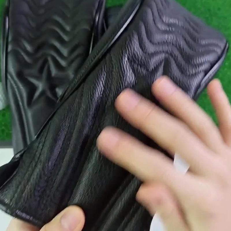 Golf Club Head Cover PU Materials Star Texture Easyly Installation Durability For Training And Competition