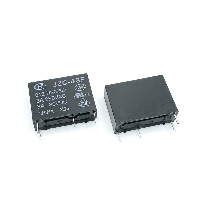

Реле Hongfa JZC-43F-012-HS, 5A 250V, 4 контакти