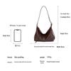 Ximuting Milk Candy First Layer Cowhide Tote Crossbody Bag