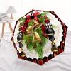 Holiday Decorative Automatic Folding Umbrella Compact Lightweight For Outdoor Adventurest42