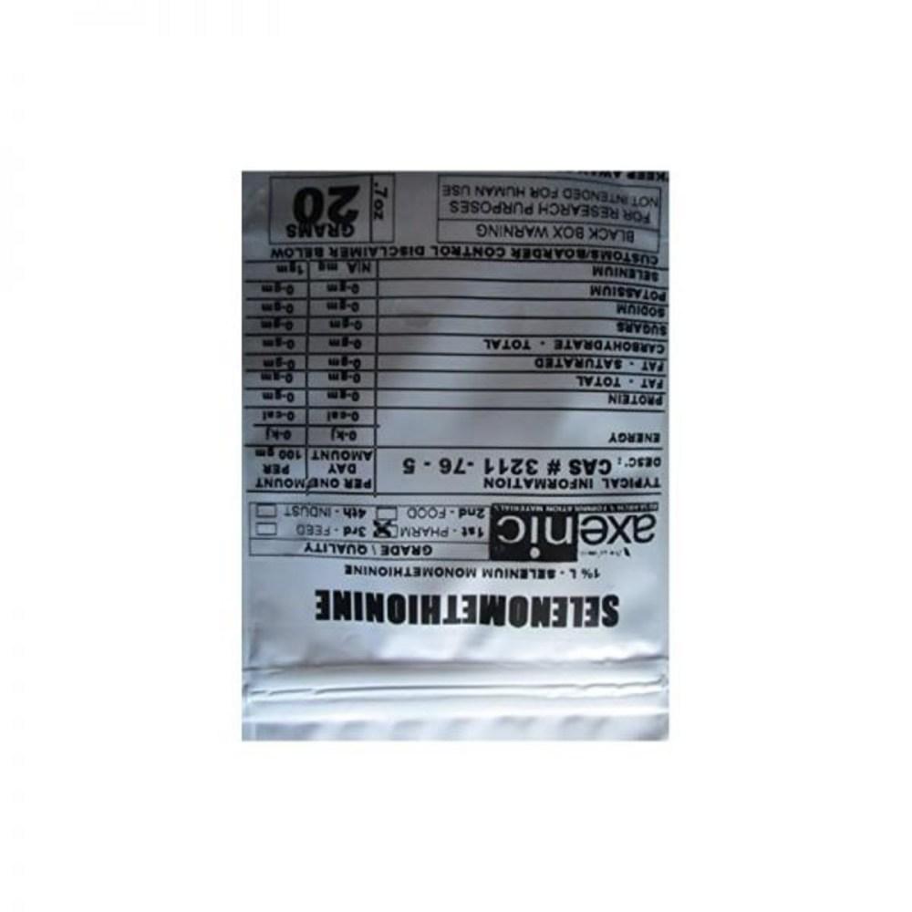 20 gram L Selenomethionine Powder Selenium Monomethionine CAS 3211765 1 pcs 20g