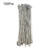 100Pcs Chain Link Fence Wire Ties Stainless Steel Heavy Duty