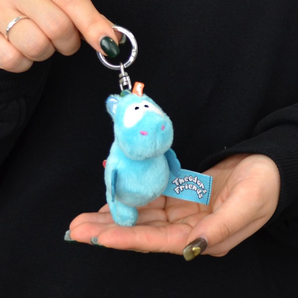 [NICI] Theodore Friends 24 Seahorse Blue 9cm BB Keychain