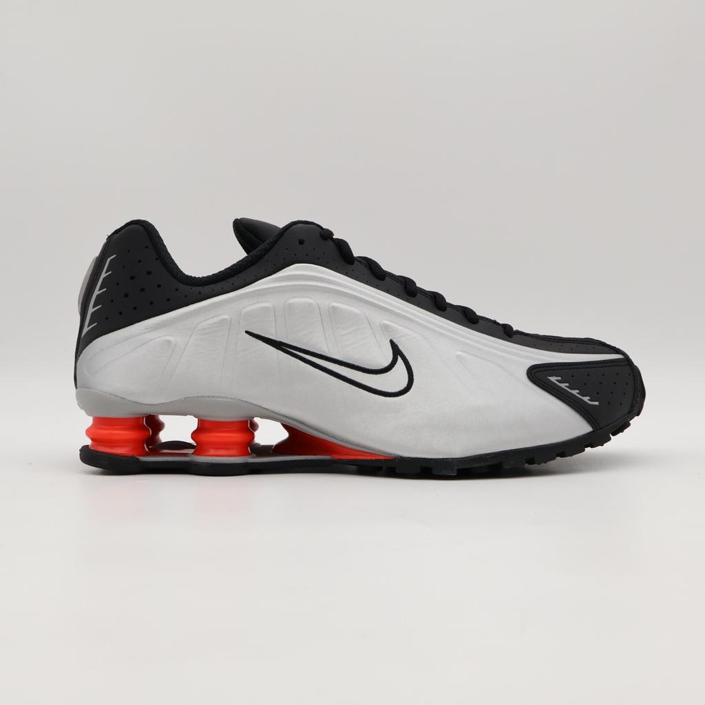 HQ1988-002 Nike Shox R4 Metallic Silver Red (2025) (Men's)