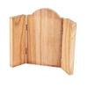 Obiect decorativ - Icône triple creativă - 18x22 cm - Paulownia - 1 bucată