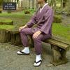 Cotton LL Summer Work Japanese 100% Samue, Thin, Size, Graphite, Purple, Men's, Gentleman, Summer, Festival, Cotton, Pants, Clothes, Nightwear,