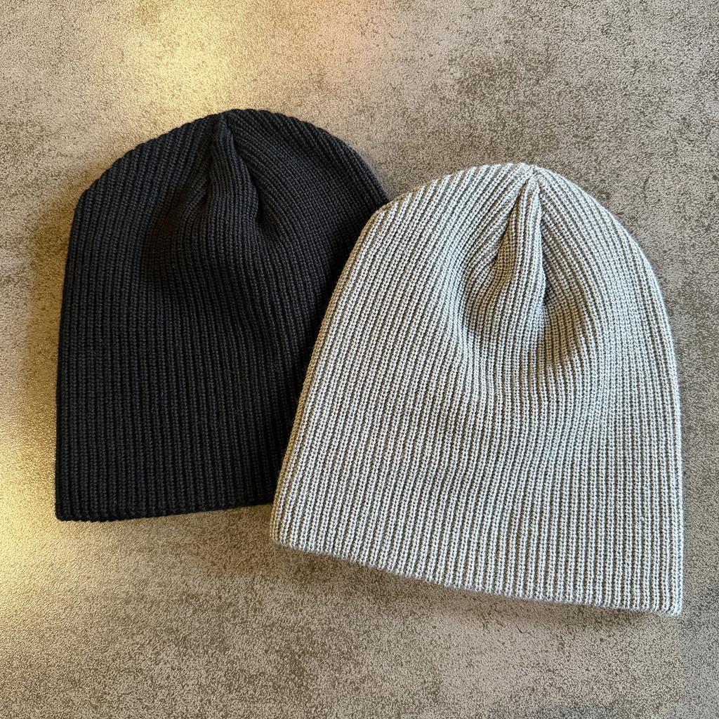 Knit Hat For Men Women With Handdrawn Alphabet Print Warm Street Style