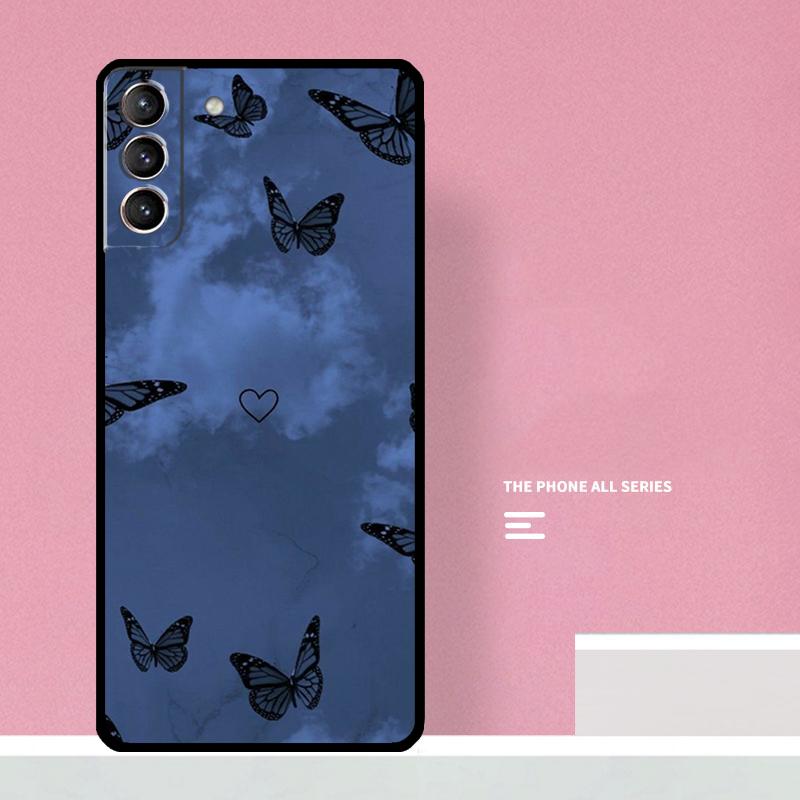 Butterfly Phone Case For Samsung Galaxy S26 S25 S24 S20 S21 S22 S23 Ultra S10 Plus S25 FE Cover Coque