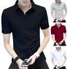 Men's Tops Breathable T Shirts Casual Regular Fit Shirts Soft Comfortable Short Sleeve Tops for Daily Life Parties Office Travel Outdoor Wear