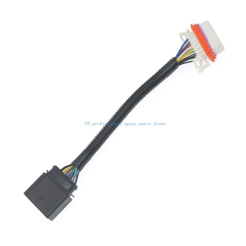 41XA Replacement 12 Pin Headlight Wiring Harness for 7L6971071A Front Light Assembly