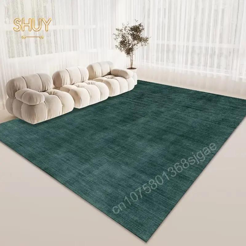 American Style Green Carpet for Living Room Bedroom Large Area Floor Mat Decoration Anti-slip Design Lounge Balcony Corridor Rug