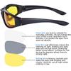 3 Pair Motorcycle Glasses Riding Glasses UV Protection Windproof And Dustproof Motorcycle Goggles Foam Cushion Eyeglasses Suitable For Outdoor Sports