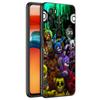 Fnaf Animatronics etui na telefon xiaomi Redmi Note 10 9 Pro Max 10S 10T 9A 9C 9S 9T 8A 8T 8 7 Pro miękka TPU czarna okładka