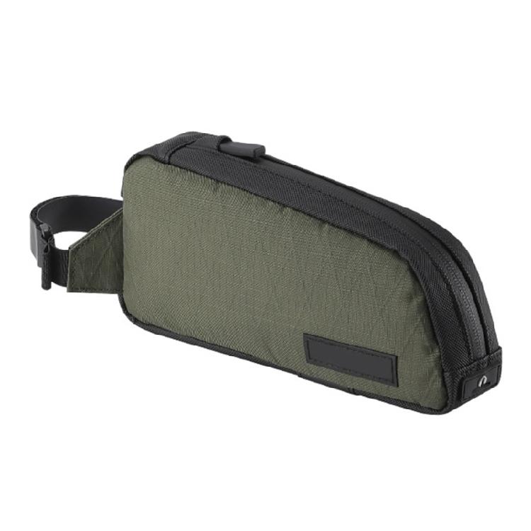 

Water Proof Bicycles Top Tube Bag Front Frame Bag Bicycles Commuters Bag with Shoulder Strap Cycling Handlebars Pouches зелений