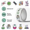 500Pcs/Roll Q Chemical Experiment Kids Rewards Stickers - DIY Scrapbooks Album Decor Sealing Label Decals