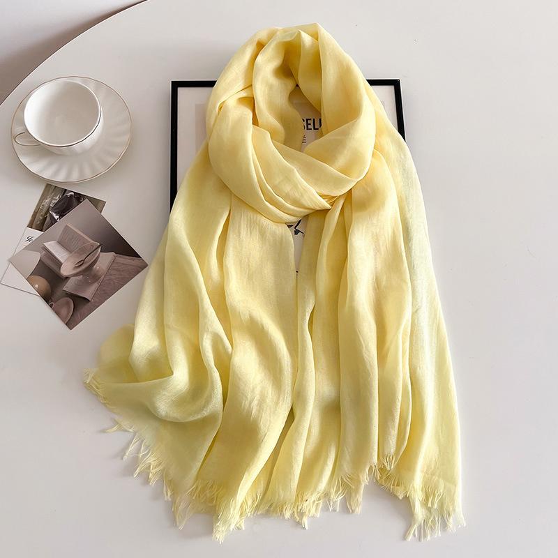 New Ramadan Big Size Women High Quality Muslim Hijabs Plain Solid Color Scarf Shawls Lady Wraps Headwear Pashmina