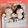Unique Cat Plush Toy Keychain Whimsical Cartoon Couple Bag Charm Accessory