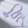 Mobile Phone Lanyard Neck/Crossbody/Wrist Strap with Clip and ID Holder - Anti-Lost Woven Design