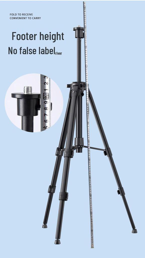 Universal Retractable Tripod with Thickened Support for Infrared Laser Leveling Instrument