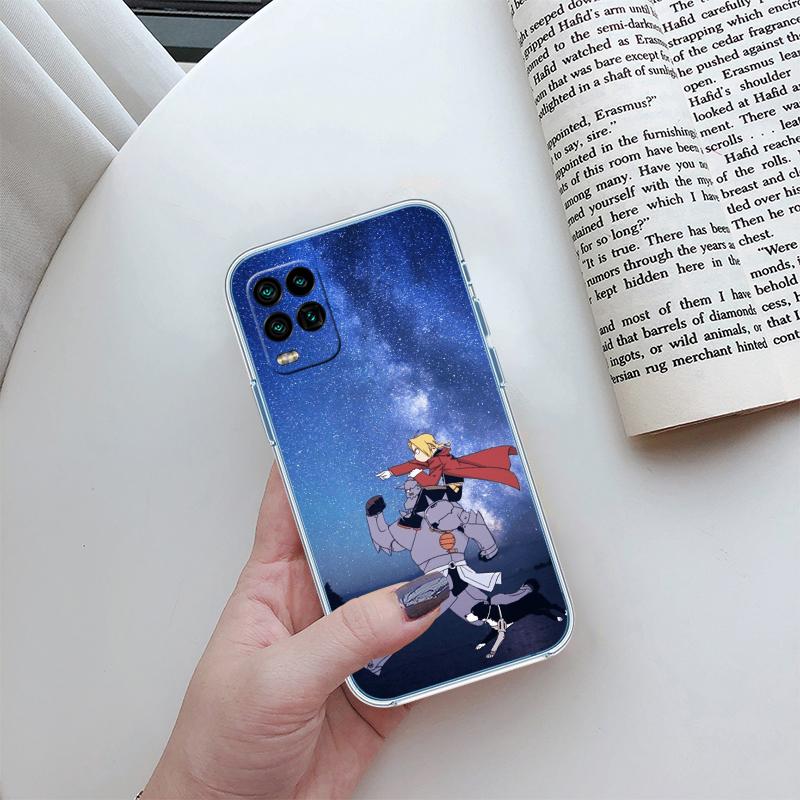 BH23 Fullmetal Alchemist Transparent Phone Case for Motorola Moto Edge 20 30 40 50 S30 Fusion Ultra Pro Neo Lite + G200 G23